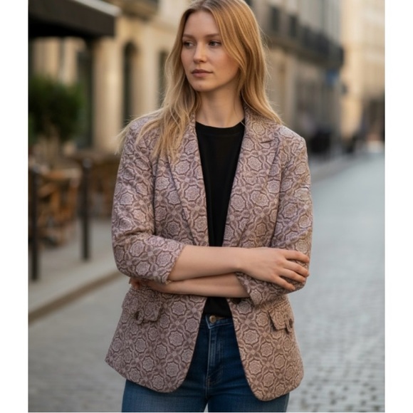 Worthington Jackets & Blazers - Worthington Jacquard Blazer Size 24W